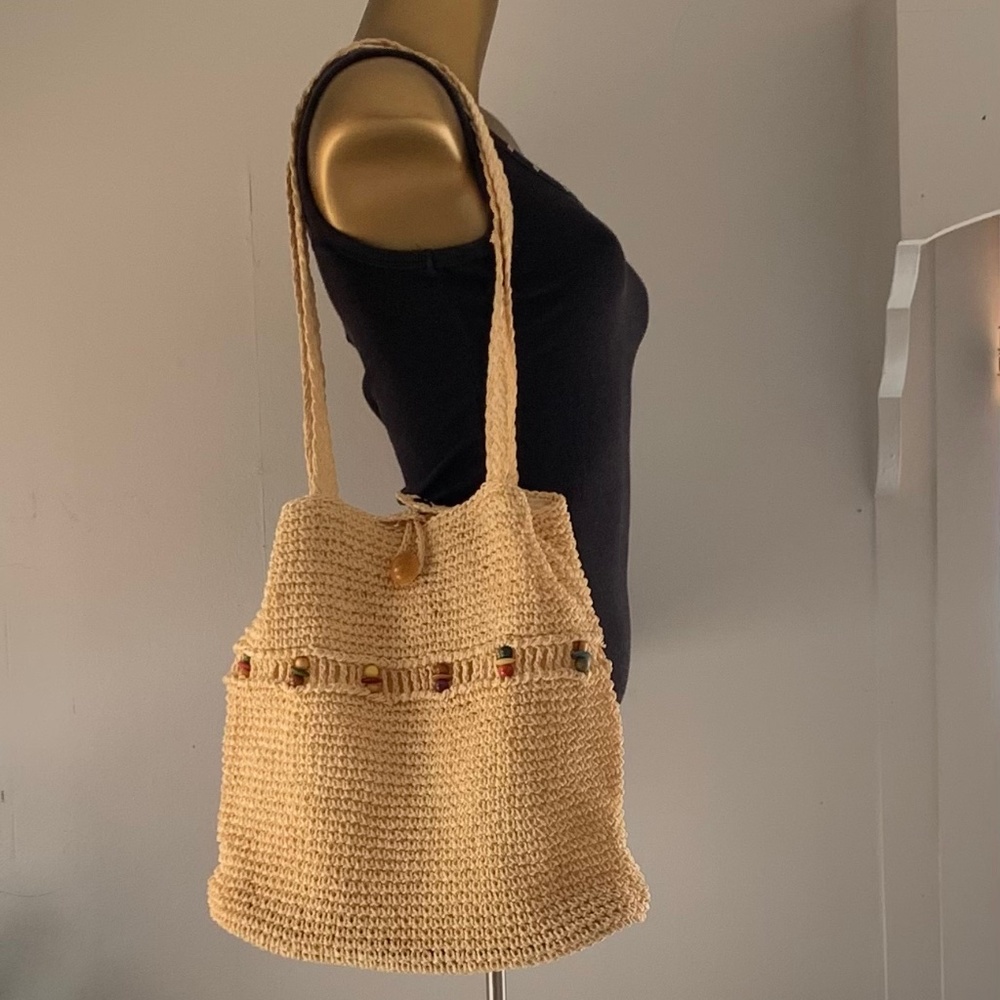 Lightweight Straw tote Bag NWOT